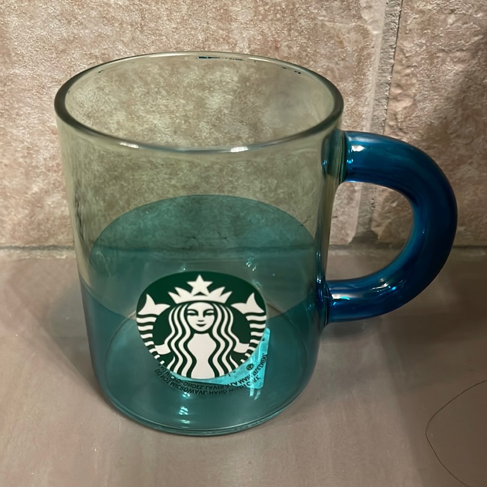 Starbucks glass mug